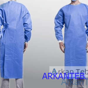 گان جراح XL غیر استریل ( ۱۲۰*۱۶۰ ) ۳۸ گرم حریر بافت