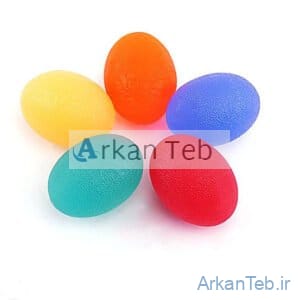 توپ ژله ای تقویت دست مدل تخم مرغی ارکان طب