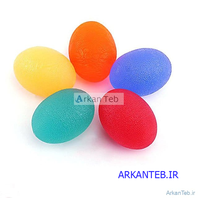 توپ ژله ای تقویت دست مدل تخم مرغی ارکان طب