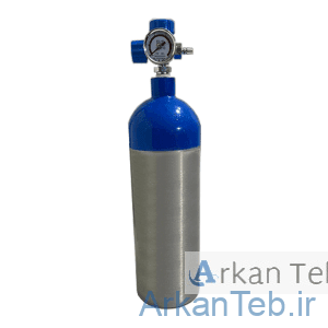 کپسول اکسیژن 2 لیتری آلومینیومی