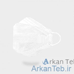 ماسک سفید سه بعدی