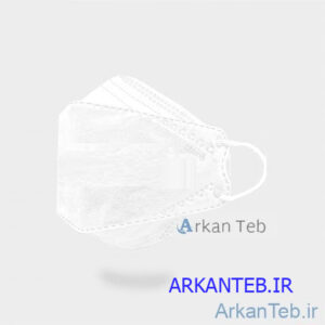 ماسک سفید سه بعدی