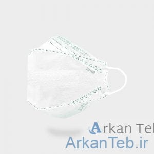ماسک سه بعدی سفید سبز