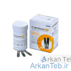 نوار تست قند خون کرسنس CareSens N بسته 50 عددی