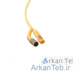 سوند فولی سایز ۱۰ مشکی Wellmed ارکان طب
