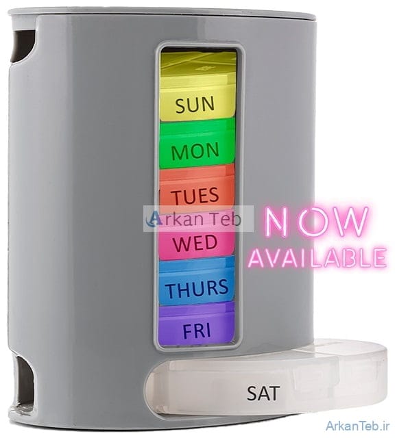 تقویم دارویی هفتگی و روزانه برج فناور طب (FTECO) ارکان طب