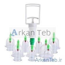 بادکش 12 لیوانه برند A.S.N ارکان طب