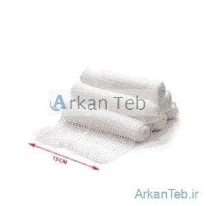 باند کنار بافته 2 یارد در 15 سانتی متر برند جهان درمان ارکان طب