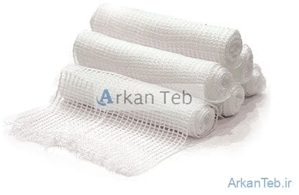 باند کنار بافته 2 یارد در 20 سانتی متر برند جهان درمان ارکان طب