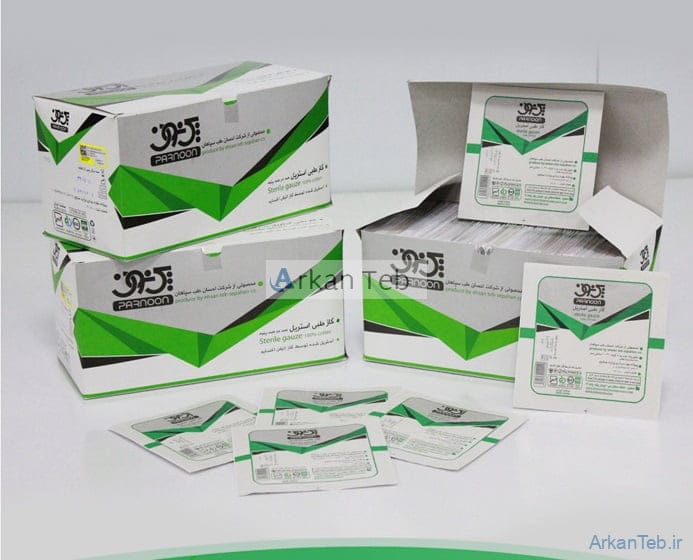 گاز طبی استریل پرنون ارکان طب