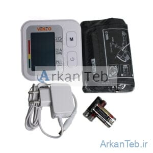 فشارسنج بازويی 566 وکتو سخنگو همراه با آداپتور و باتری ارکان طب