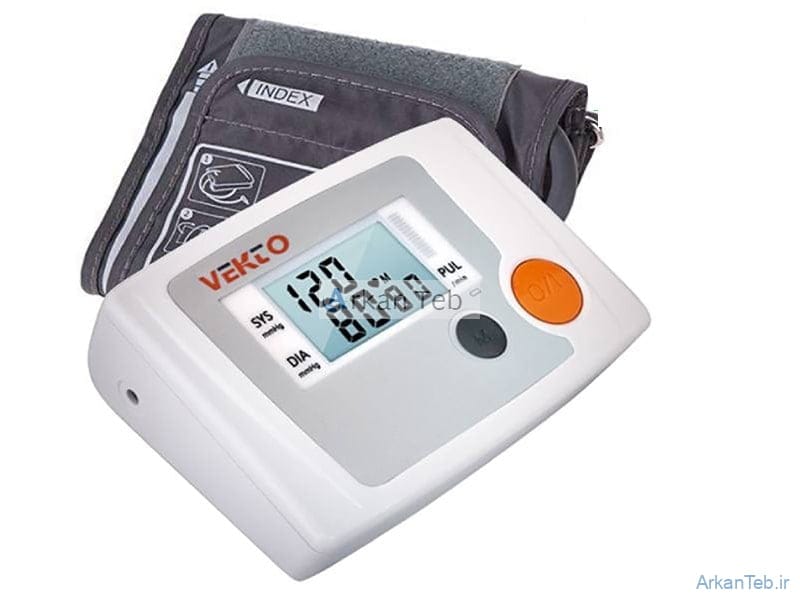 فشارسنج بازويی 581وکتو همراه با آداپتور و باتری ارکان طب
