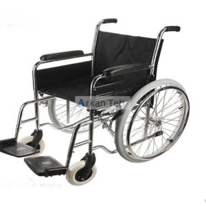 ویلچر ایران بهکار مدل ۷۰۳ آبکرم چرخ عقب توپر ارکان طب