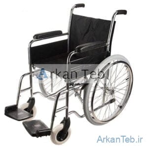 ویلچر ایران بهکار مدل ۷۰۳ رنگی چرخ عقب بادی ارکان طب
