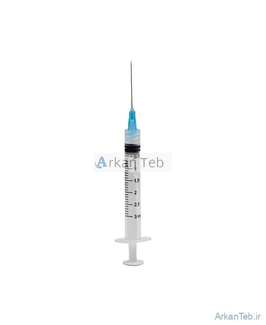 سرنگ 3 سی سی حلما طب ارکان طب