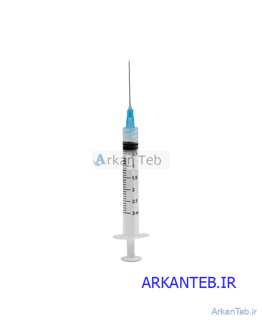 سرنگ 3 سی سی حلما طب ارکان طب