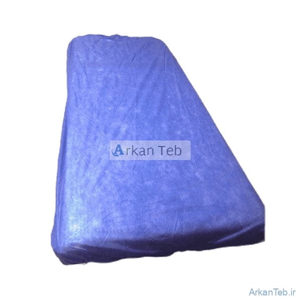 ملحفه دوسرکش رنگ آبی ارکان طب