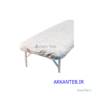 ملحفه دوسرکش رنگ ارکان طب سفید