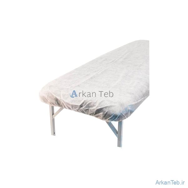ملحفه دوسرکش رنگ ارکان طب سفید