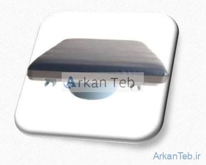 نشیمنگاه کامل ویلچر حمامی رویه چرمی با لگن ارکان طب