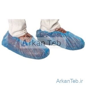 کاور کفش نایلونی جفتی بسته 25 عددی ارکان طب