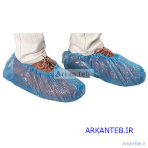 کاور کفش نایلونی جفتی بسته 25 عددی ارکان طب
