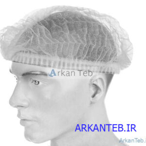 کلاه آکاردئونی سفید ارکان طب