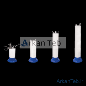 جار شستشوی استوانه ای پالستیکی مدل S ارتفاع 46 cm
