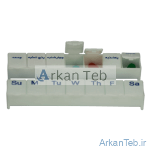 جعبه قرص هفتگی