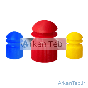 درب لوله قطر 12 mm مدل لبه دار قارچی بسته 200 عددی