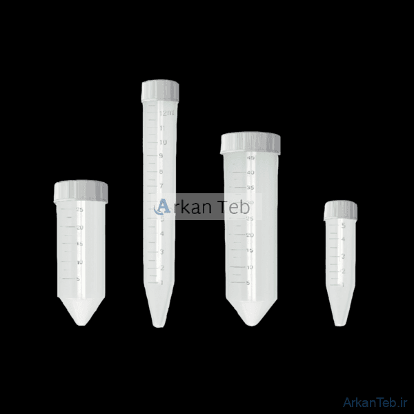 لوله مخروطی 50ml بسته 50 عددی