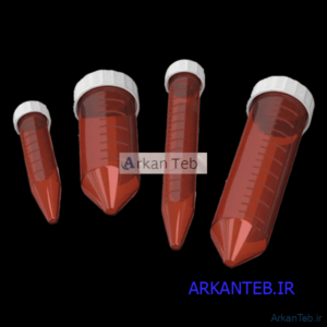 لوله مخروطی کهربایی 50ml بسته 50 عددی