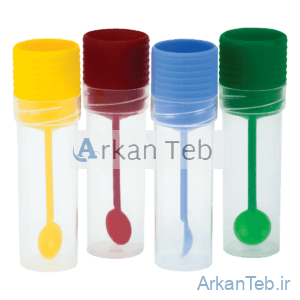 لوله نمونه برداری قاشقکدار درپیچدار