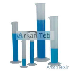 مزور 50ml با پایه شش گوش پلیپروپیلن