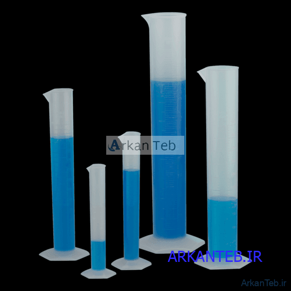 مزور 50ml با پایه شش گوش پلیپروپیلن