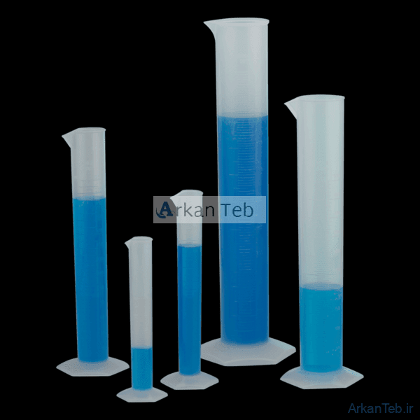 مزور 50ml با پایه شش گوش پلیپروپیلن