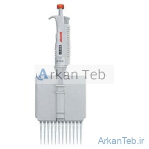 میکروپیپت 12 کاناله با حجم متغیر 300-40 میکرولیتری قابل اتوکلاو