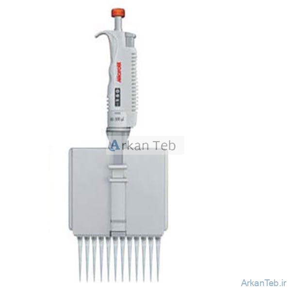 میکروپیپت 12 کاناله با حجم متغیر 300-40 میکرولیتری قابل اتوکلاو