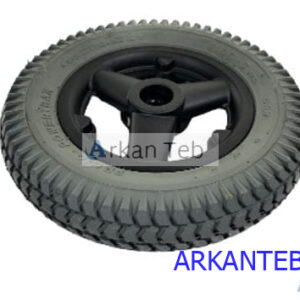 چرخ عقب ویلچر برقی 14 اینچ (ارسال از تهران) کد یدک 633 ارکان طب