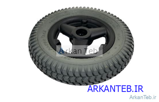 چرخ عقب ویلچر برقی 14 اینچ (ارسال از تهران) کد یدک 633 ارکان طب