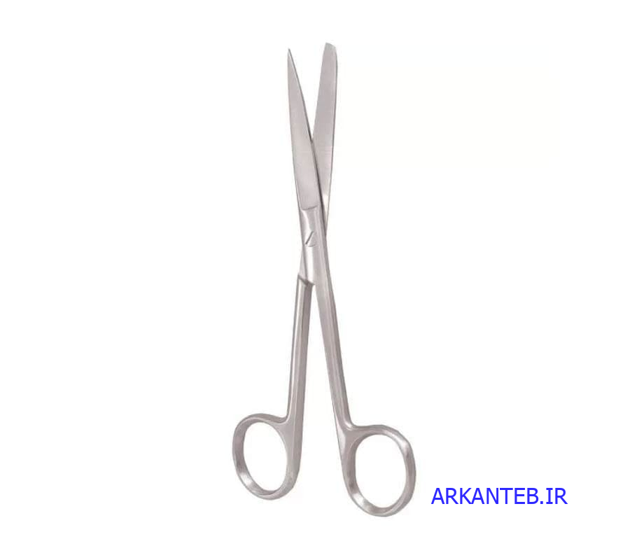 قیچی یک سر تیز 16 ( قیچی نخ ) ارکان طب