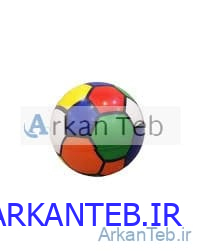 توپ فیزیوتراپی اسفنجی ارکان طب
