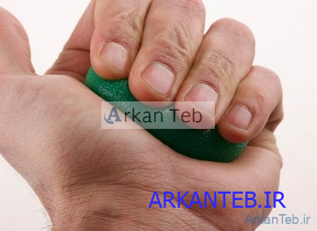 توپ ورز دست فیزیوتراپی ژله ای ارکان طب