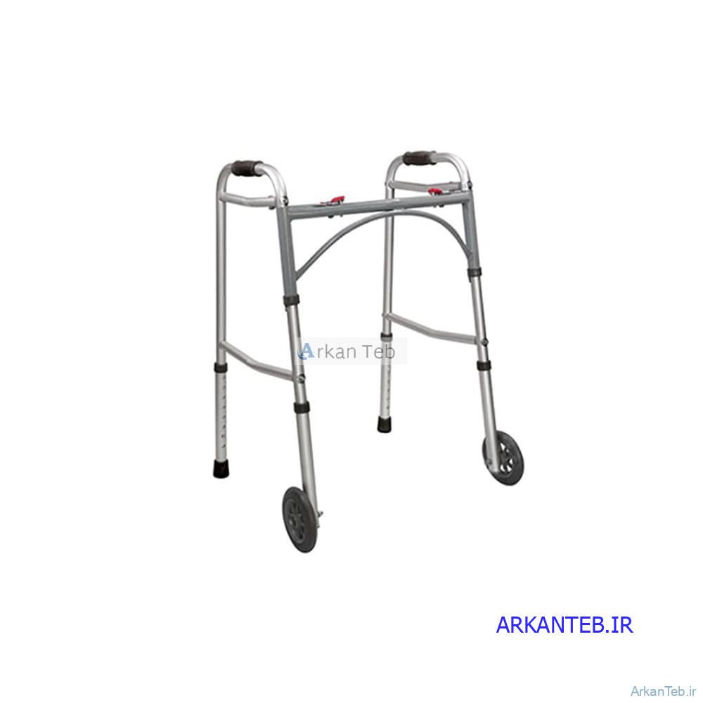 واکر تاشو چرخ دار ارکان طب