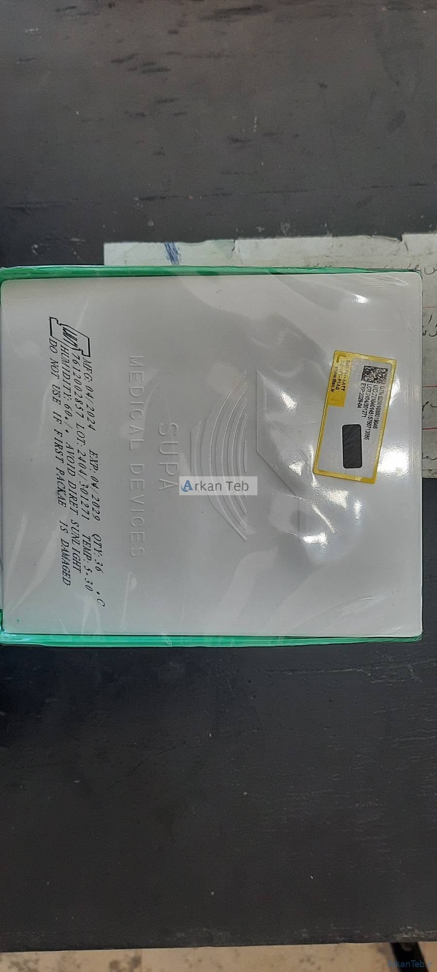 نخ جراحی نایلون ریورس کات 3/0 سوپا (ارسال از خراسان رضوی) ارکان طب