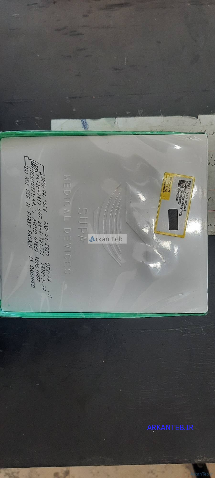 نخ جراحی نایلون ریورس کات 3/0 سوپا (ارسال از خراسان رضوی) ارکان طب