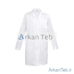 روپوش پزشکی مردانه مدل پالس ویژن_ارکان طب