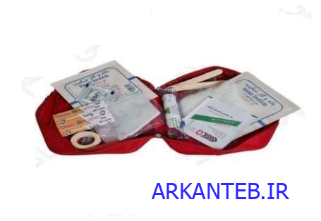کیف کمک های اولیه کوچک با لوازم ارکان طب
