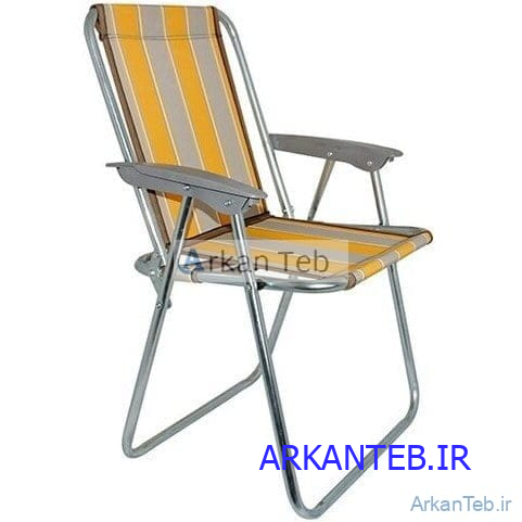 راحت نشین برزنتی مبله 5 فنره دسته پلاستیکی