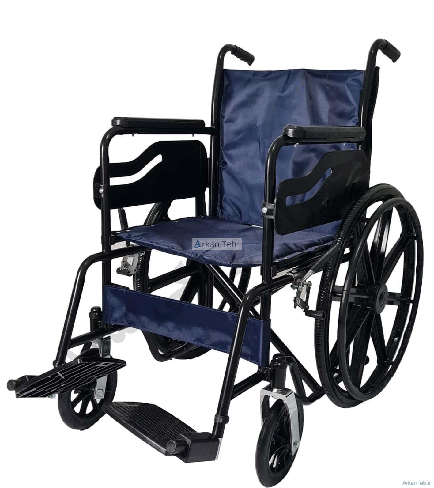 ویلچر رنگی با چرخ توپر سروپیکرتوس کد 399300_ارکان طب